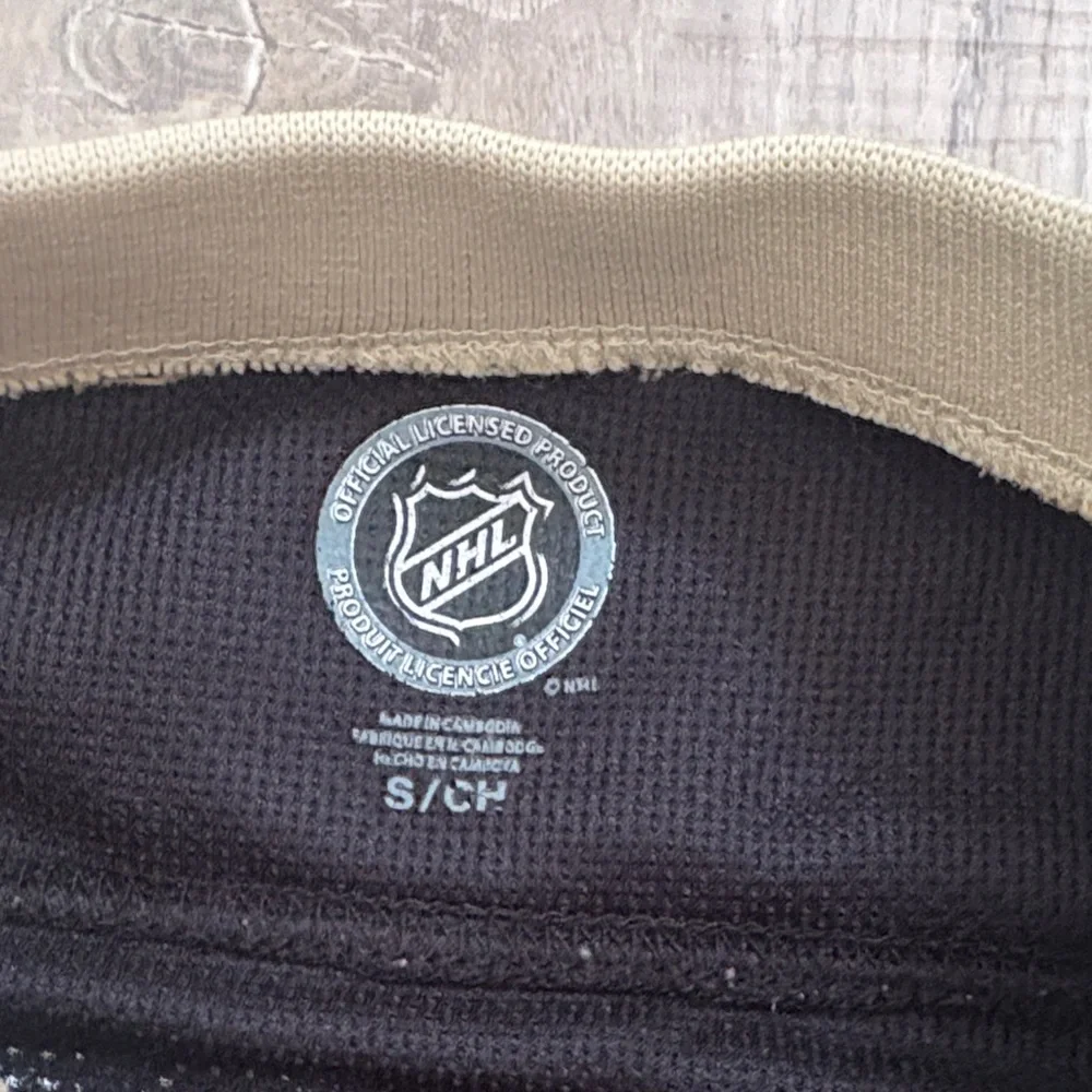 Pittsburgh Penguins Kids Black & Gold Hockey Jersey - Captain C Patch